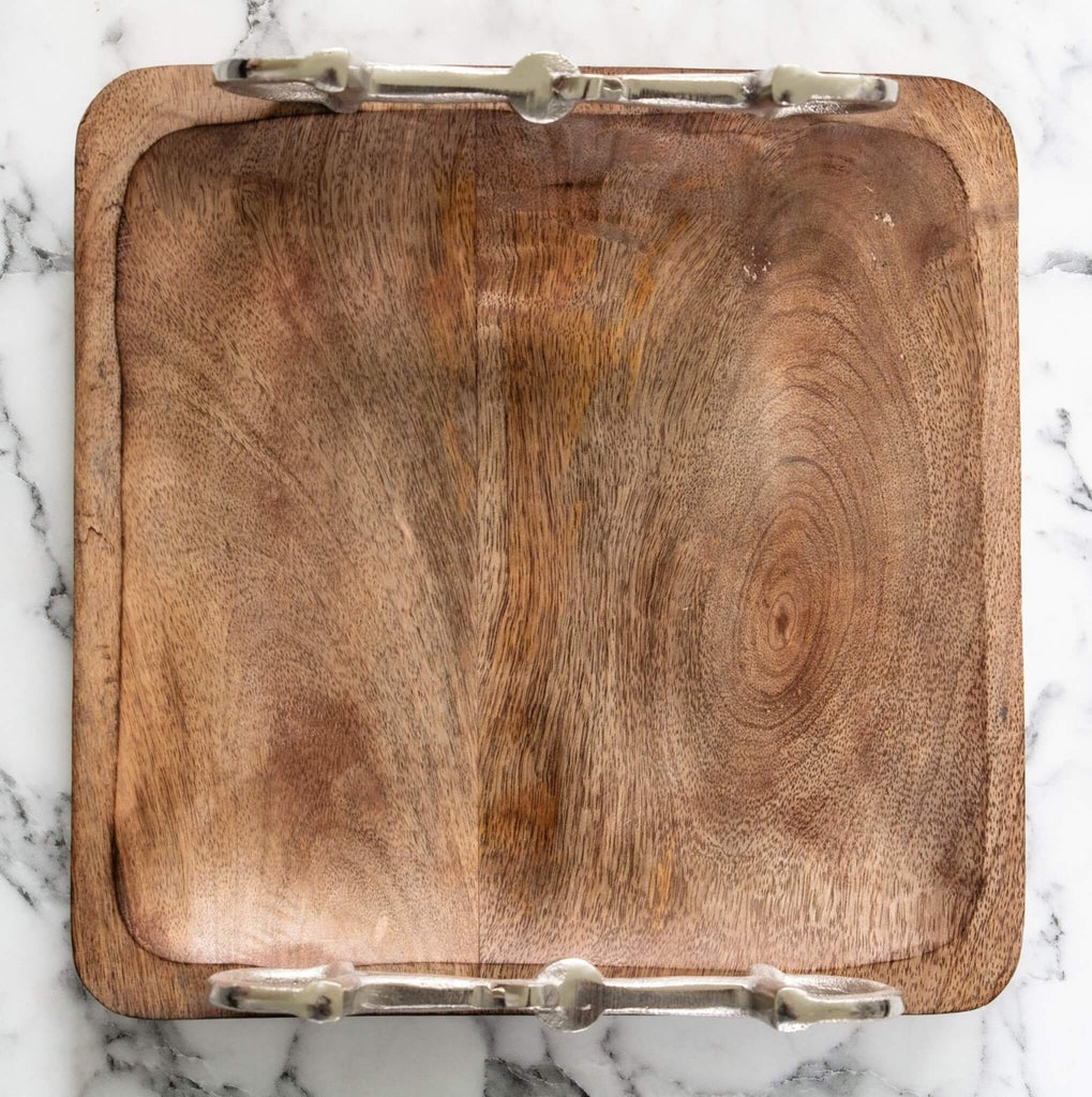 Square Wooden Snaffle Bit tray