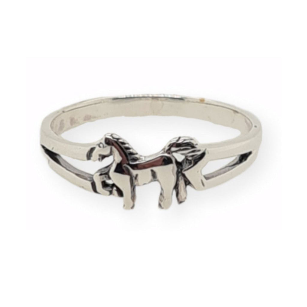 Stirling Silver Horse Ring