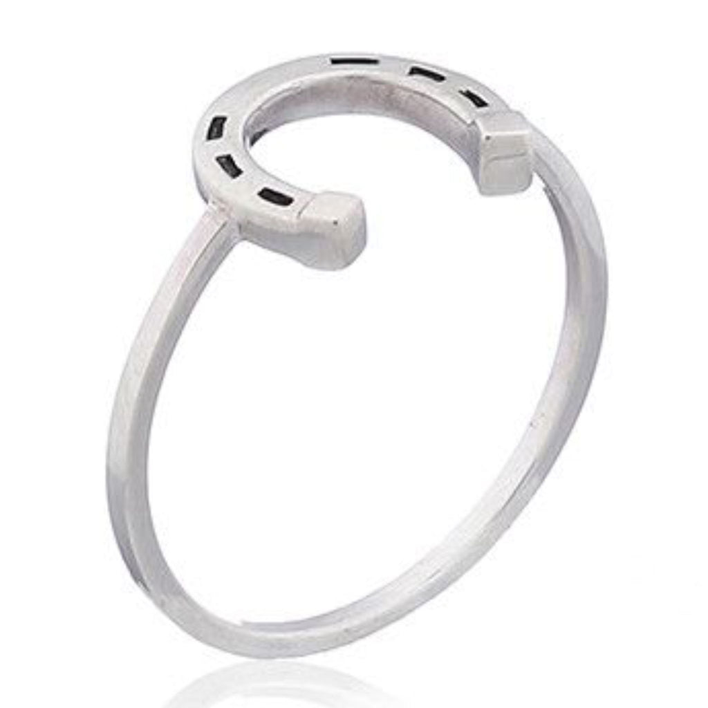 Stirling Silver Horseshoe Ring