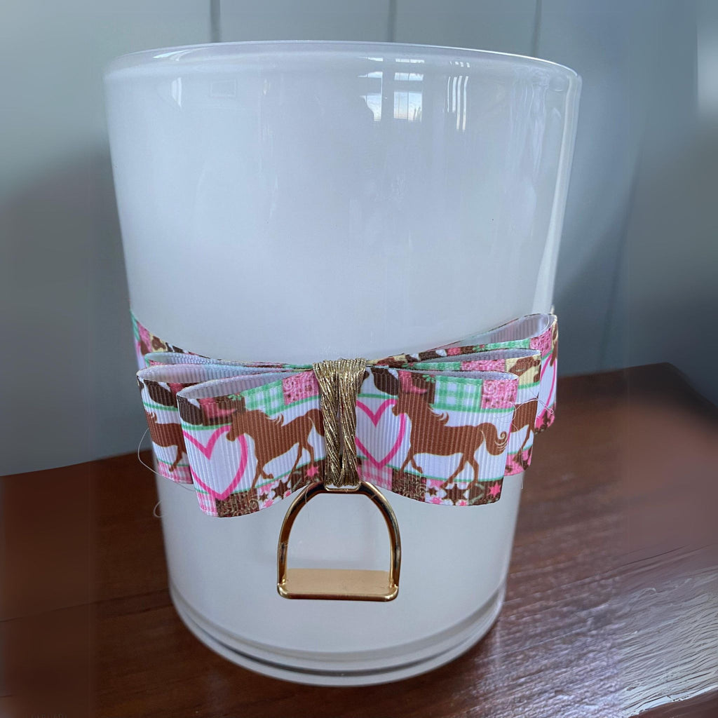 Stirrup Design Candle