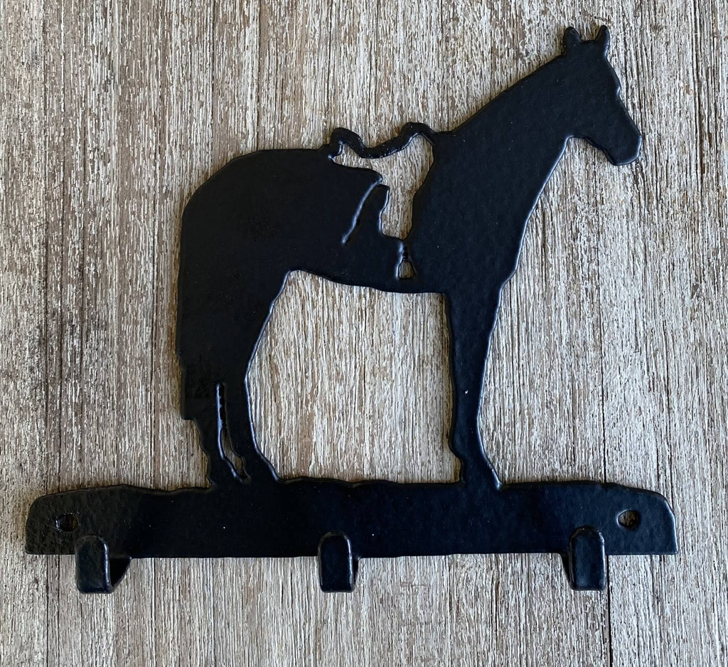 Stock Horse 3 Hook Key Rack