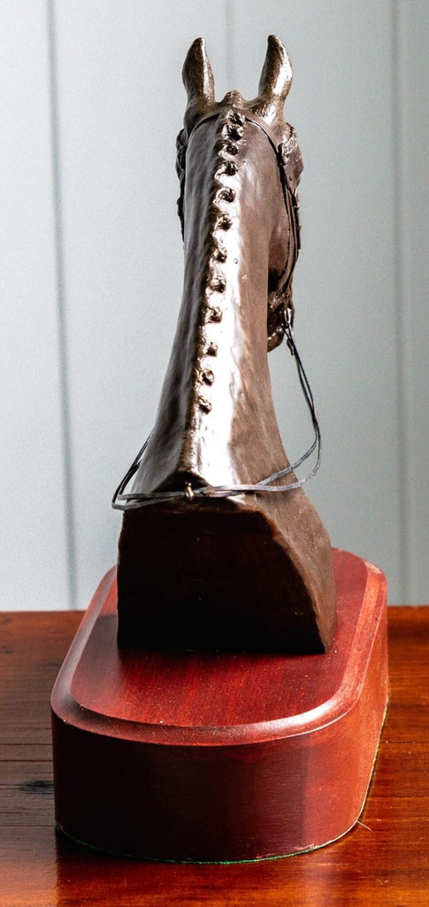 Mary Pinsent Thoroughbred Show Head Statue