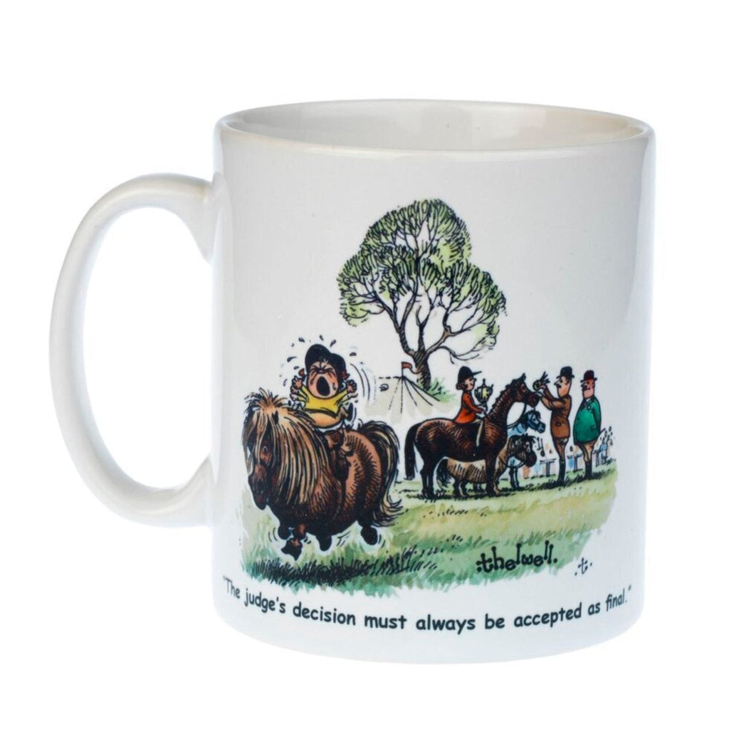 Thelwell Judges Decision Mug