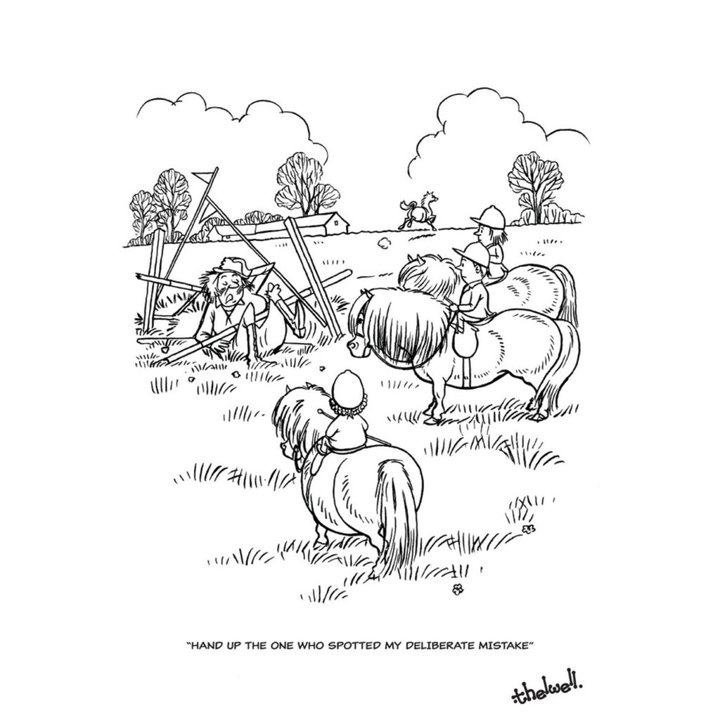 Thelwell's Coloring book