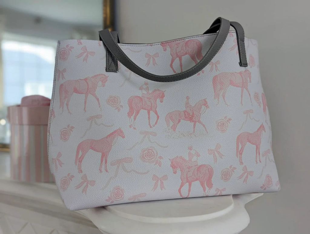 Toile Racing Tote