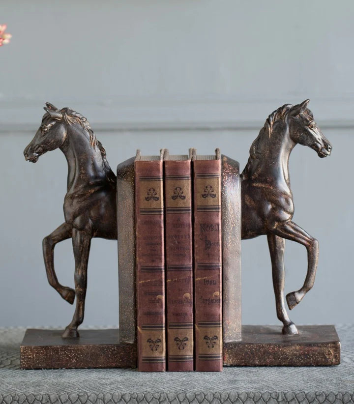 Trotting Horse Bookends