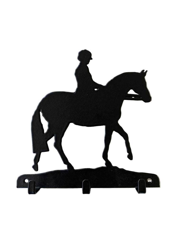 Walking Show Horse 3 Hook Key Rack