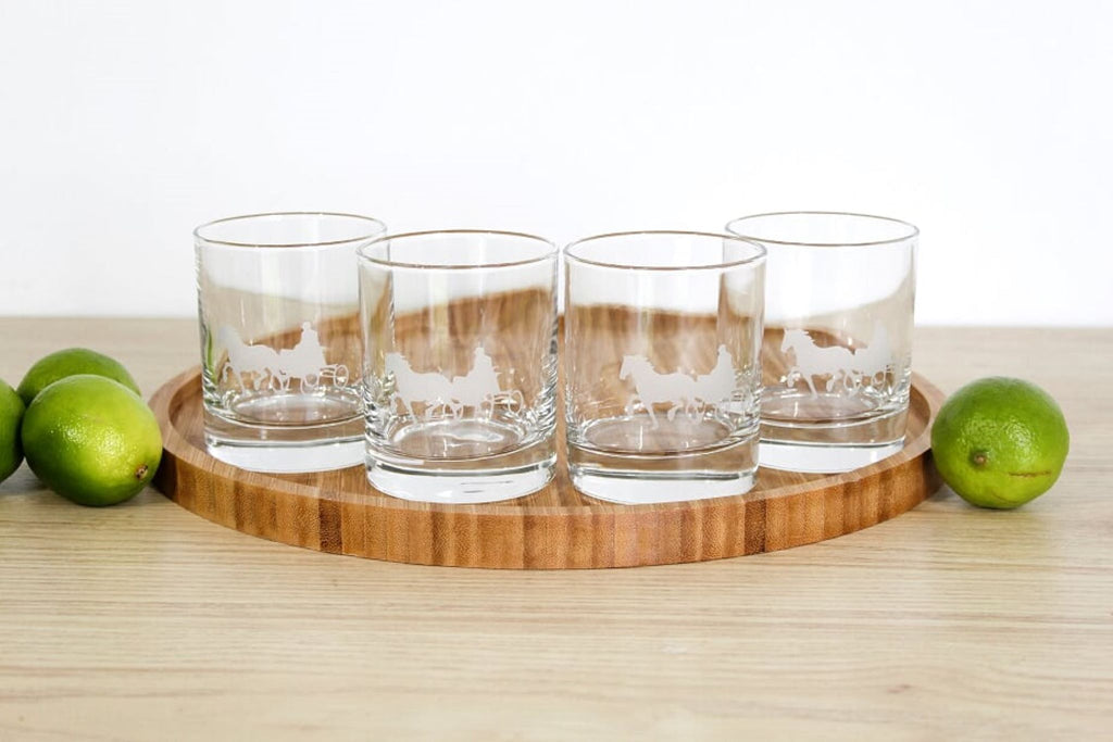 Welsh Driving Glass Tumbler Set