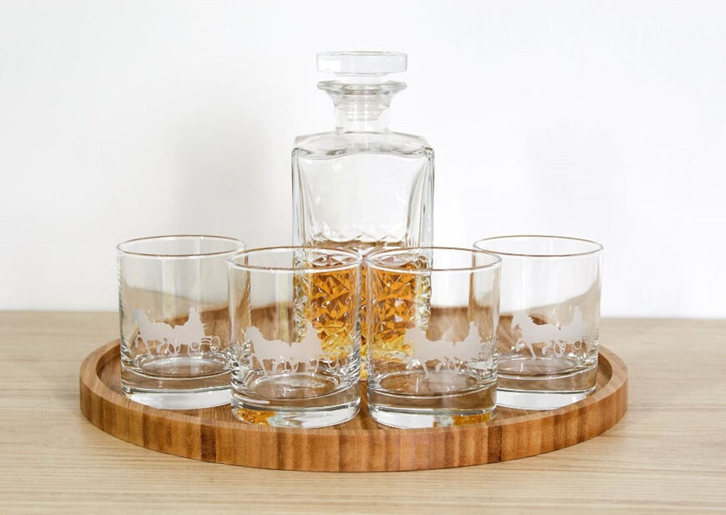 Welsh Driving Glass Tumbler Set