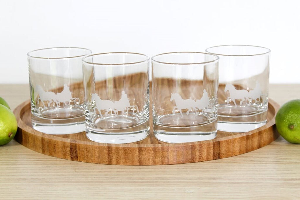 Welsh Driving Glass Tumbler Set