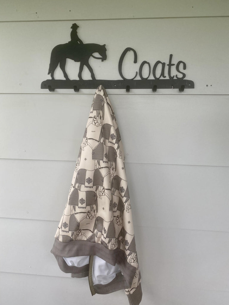 Western 6 Hook Coat Rack