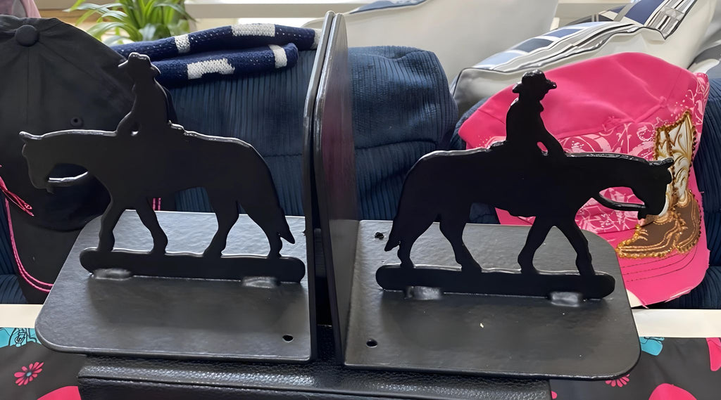 Western Horse Book Ends