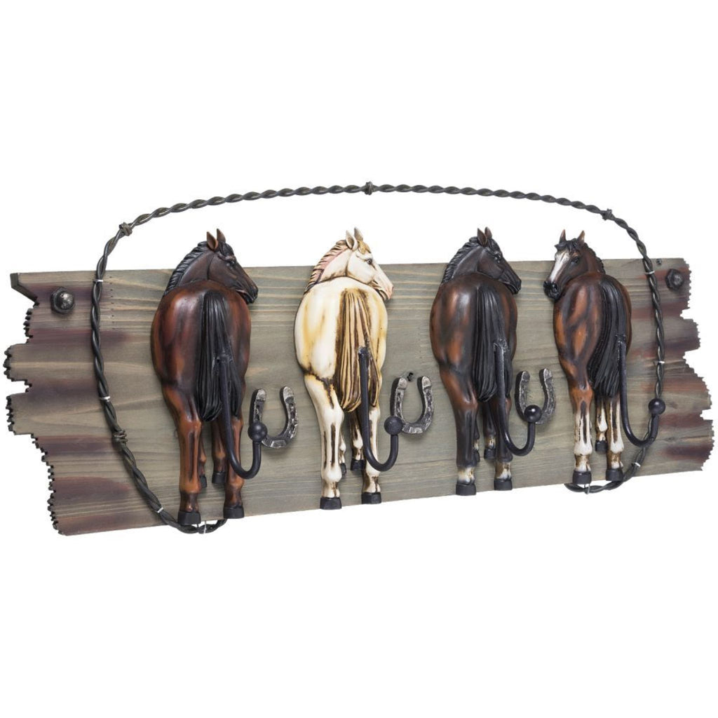 Western Horses Hook Rack