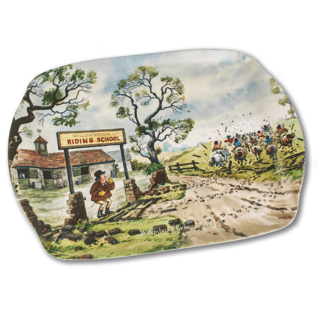 Willowbrook Riding School Thelwell Tray