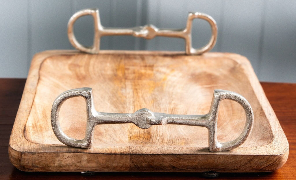 Square Wooden Snaffle Bit tray