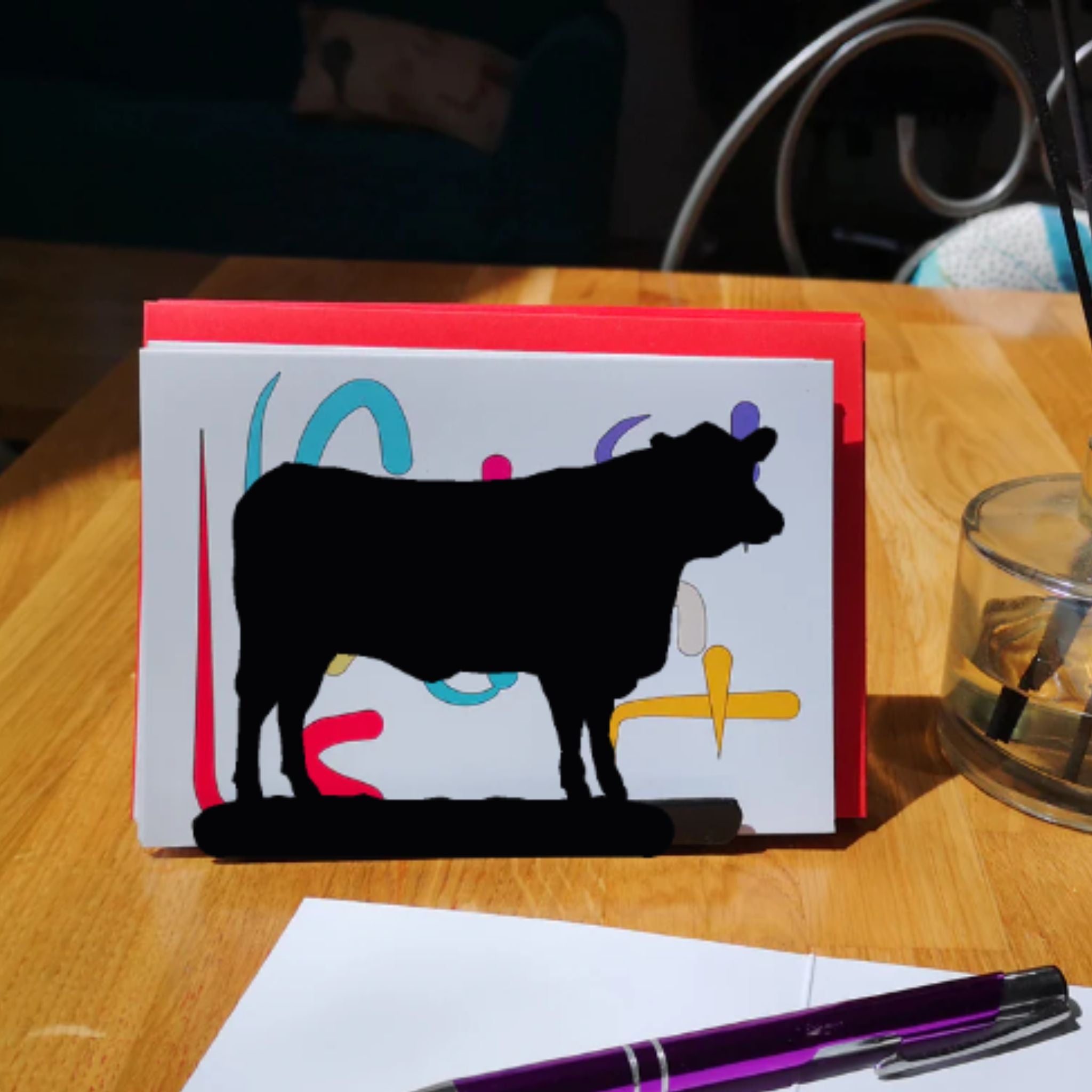 Cow Letter Rack Angus Letter Rack – Exclusively Equine