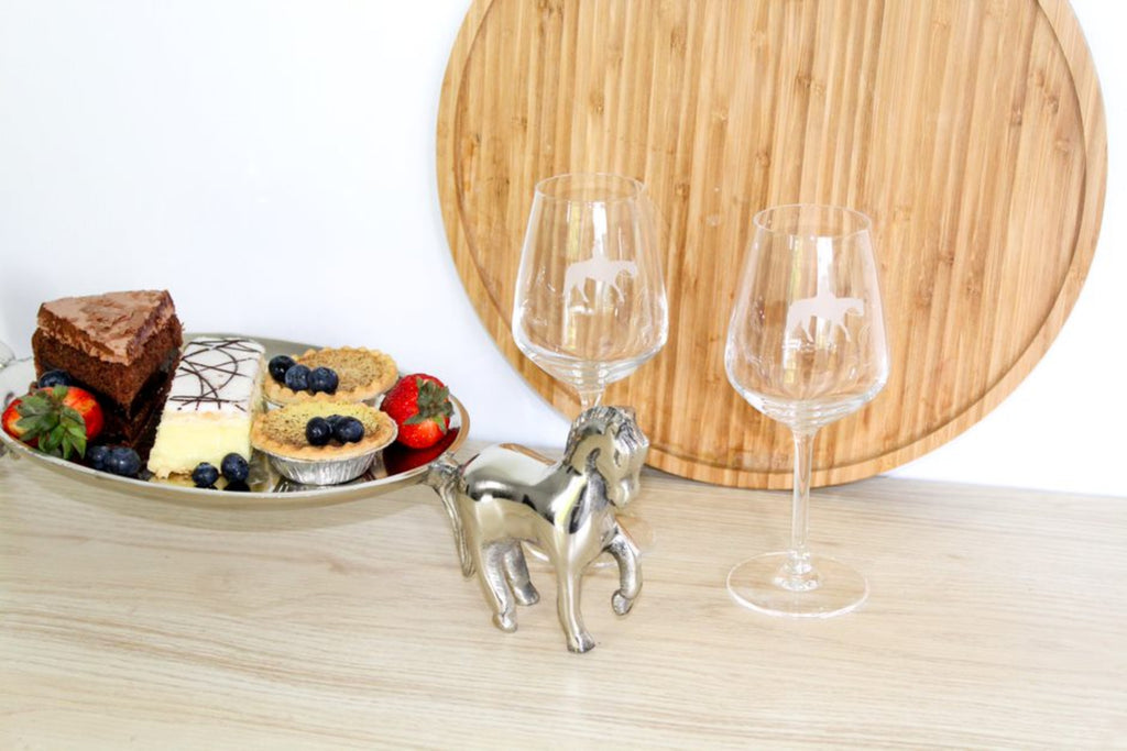 2 Horses Cake Tray