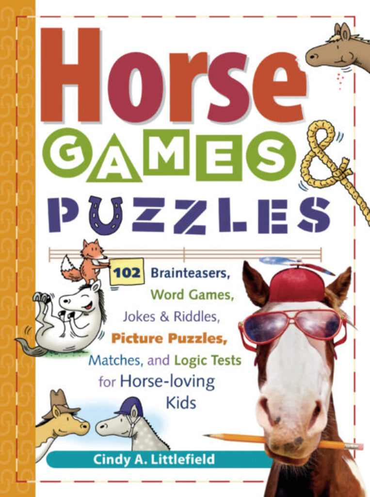 Horses Games and & Puzzles for Kids Book