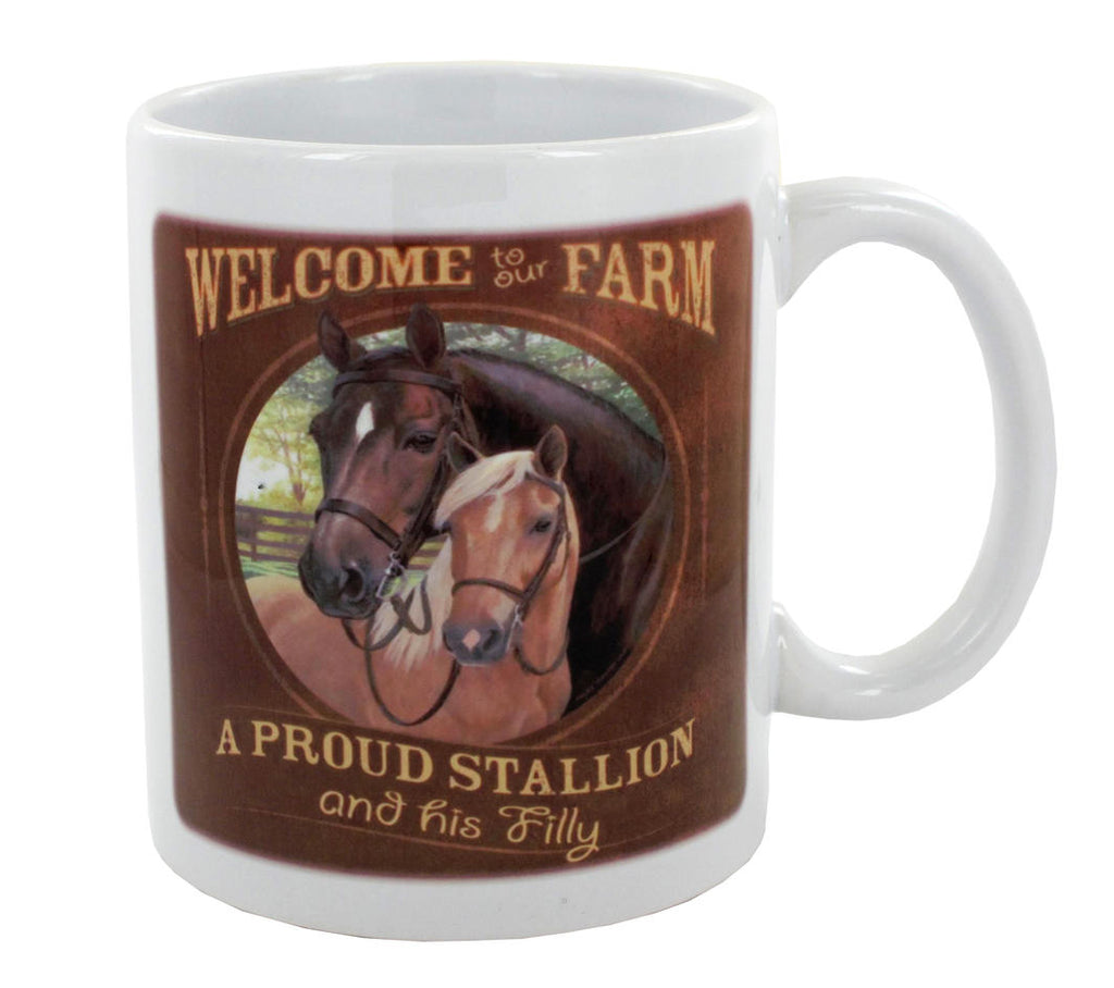 A Proud Stallion Mug