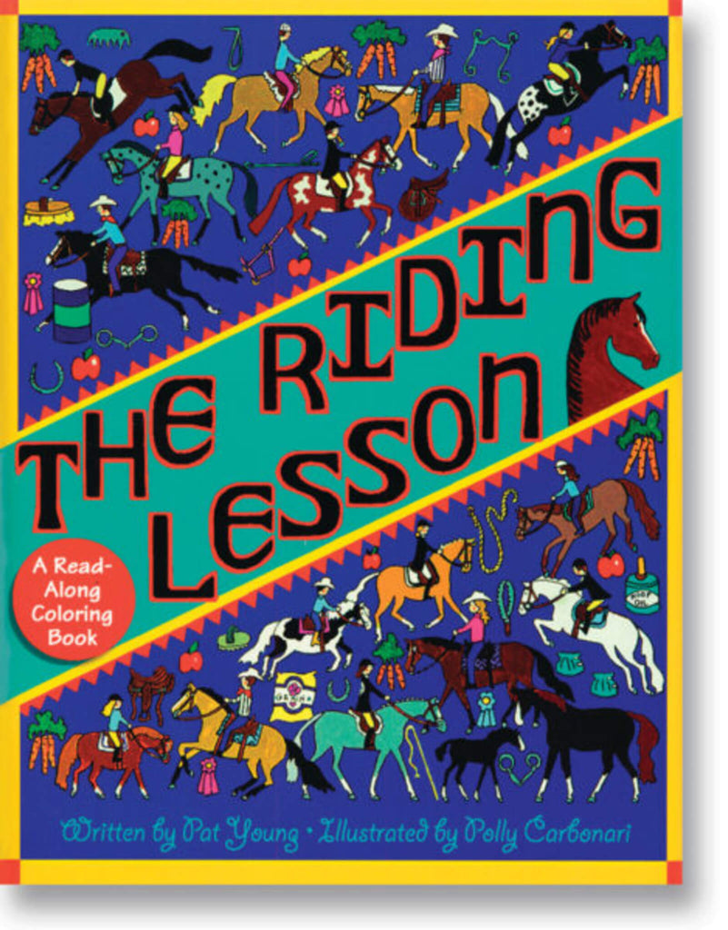 The Riding Lesson Colouring Book