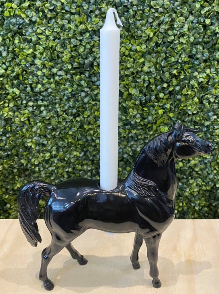 Standing Stallion Candle Holder