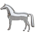 Metallic Horse Stickers