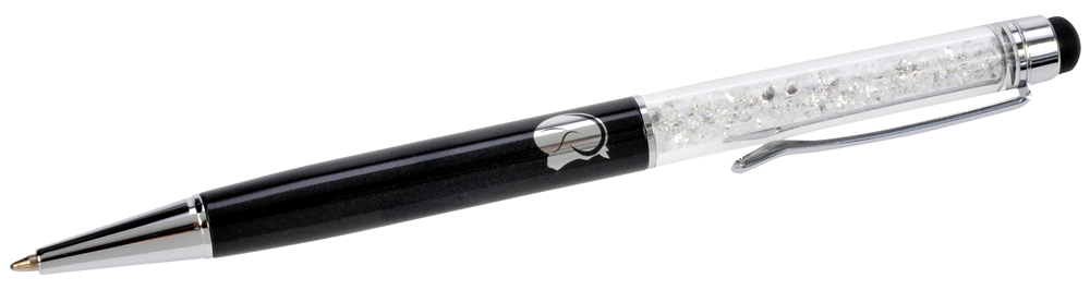 Diamond Touch Ball pen - Black