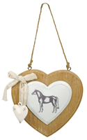 Heart Horse Decoration