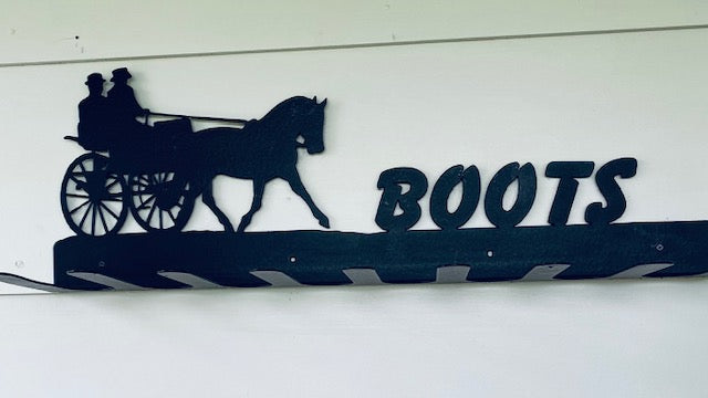 Carriage 4 Boot Rack