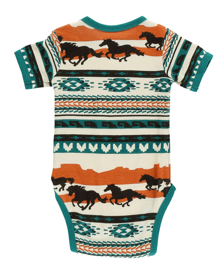 Chase Your Dreams Horse Infant Creeper Onesie