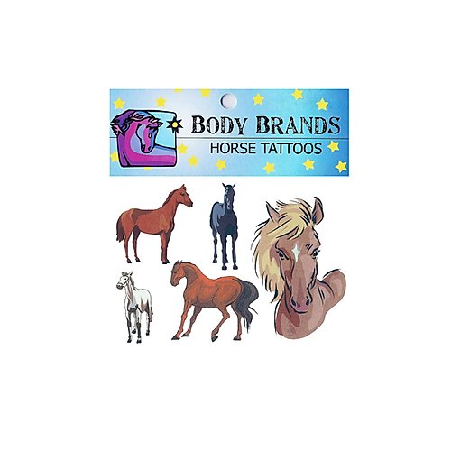 Body Brand Horse Tattoos,2