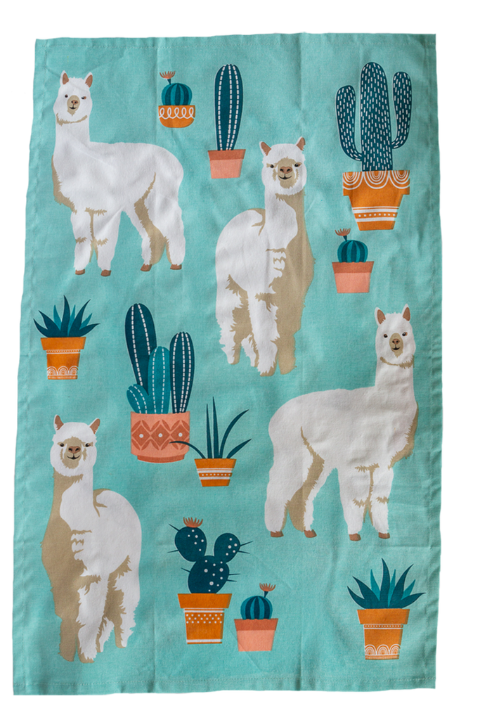 Alpaca Tea Towel