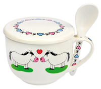 Horse Love Bowl with Spoon