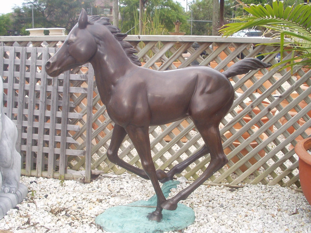 Bronze Foal Statue