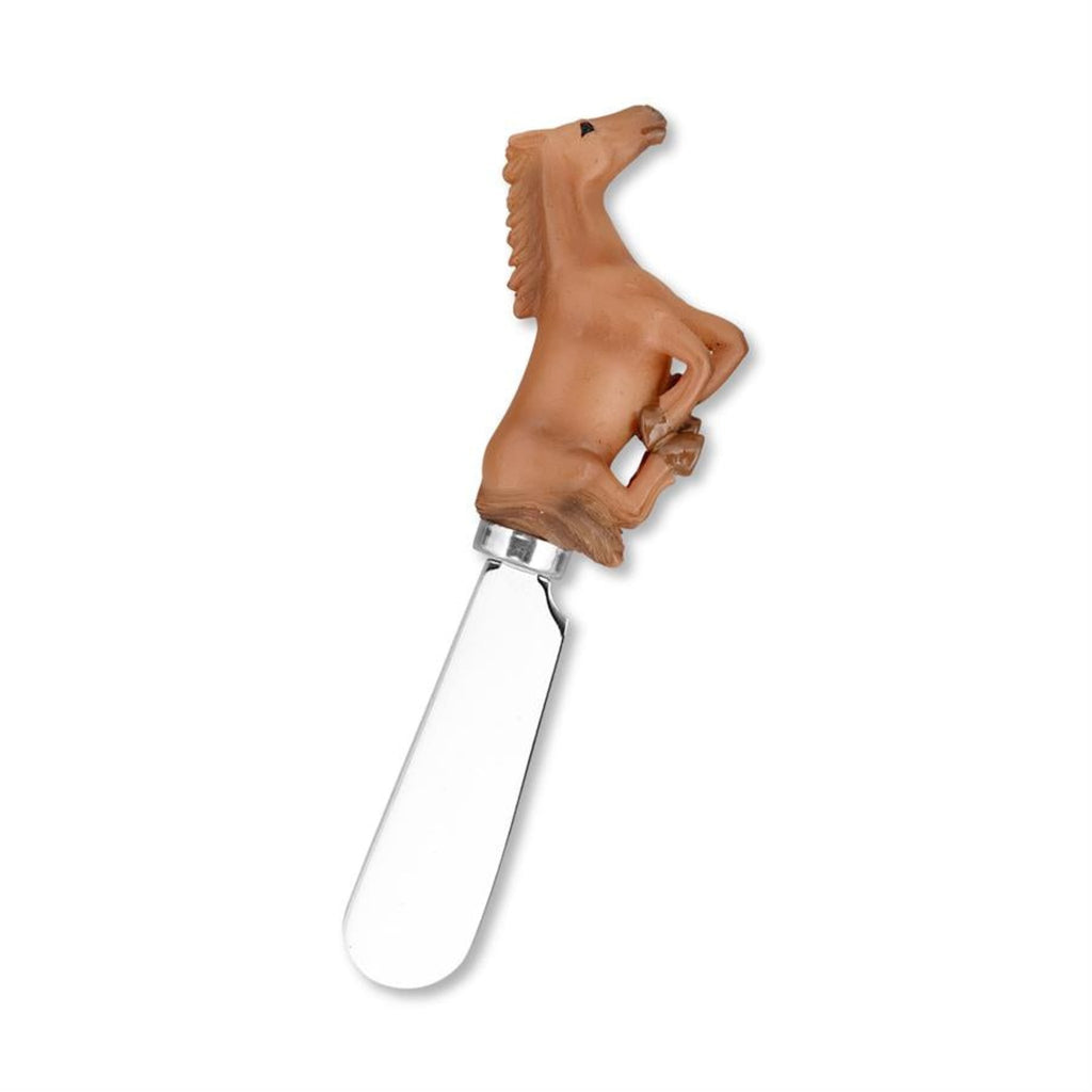 Chestnut Horse Cheese Spreader