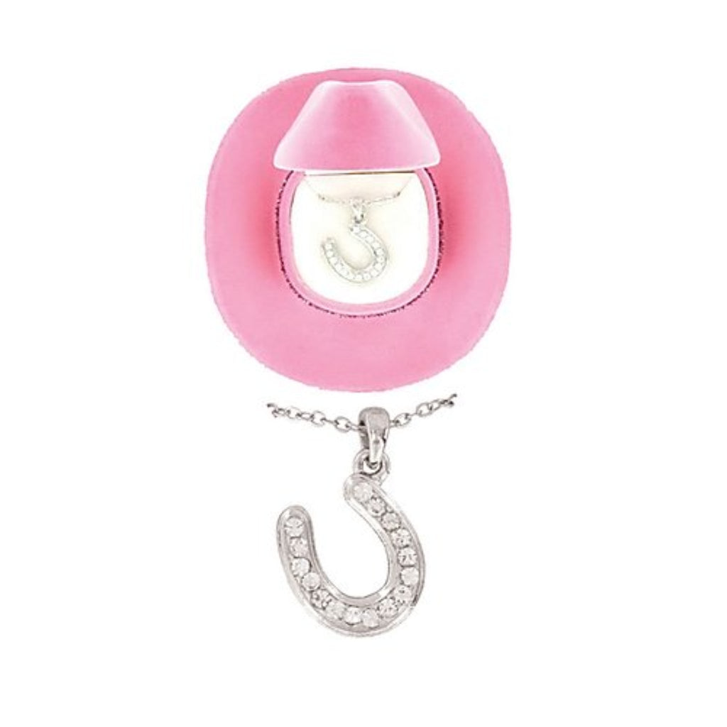 Cowgirl Hat Boxed Jewellery Necklace
