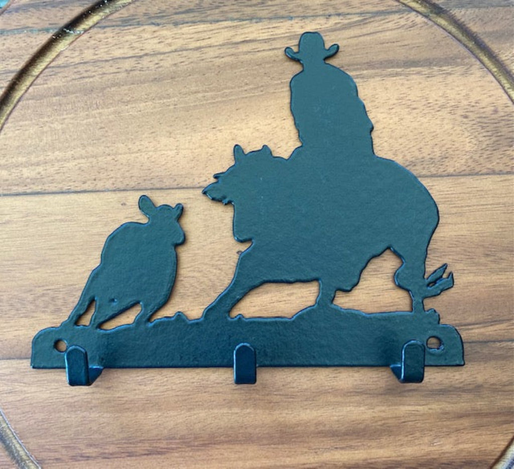 Cutting 3 Hook Key Rack