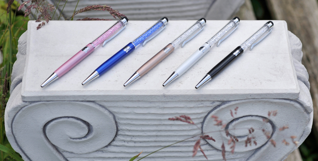 Diamond Touch Ball pen - Black