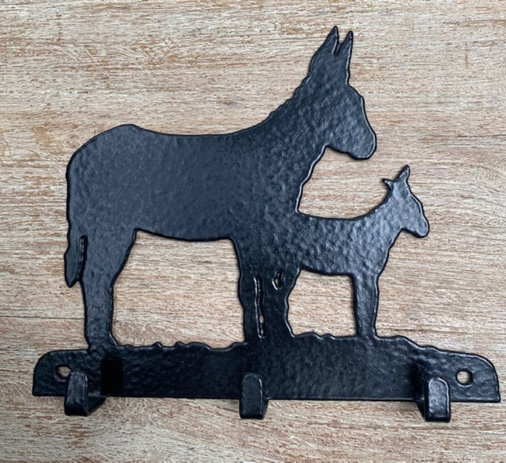 Donkey 3 Hook Key Rack