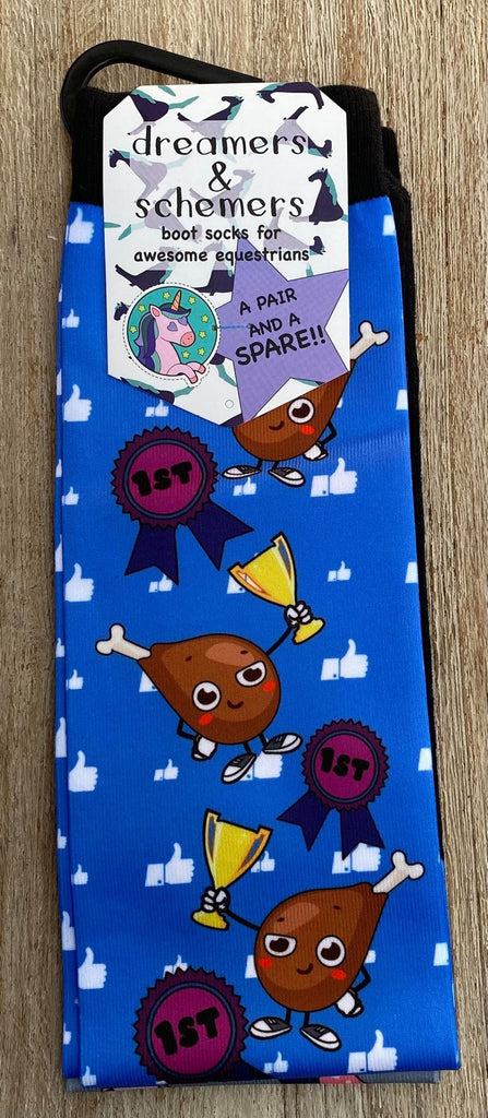 Dreamers & Schemers Equestrian Boot Socks