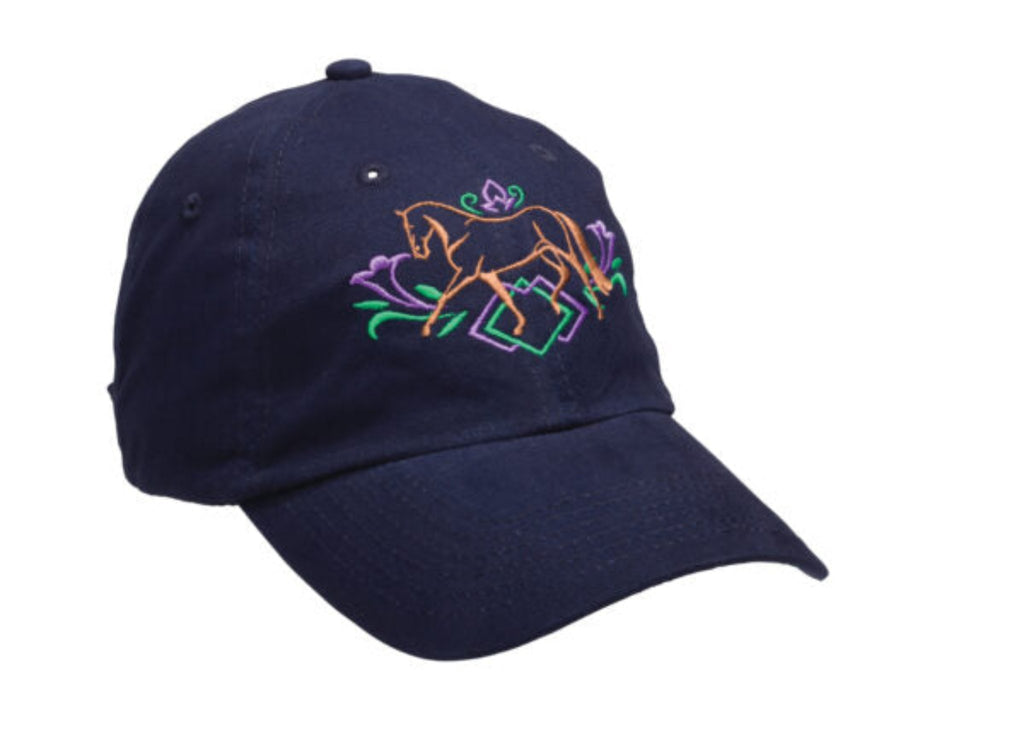 Dressage Cap Coloured Pattern