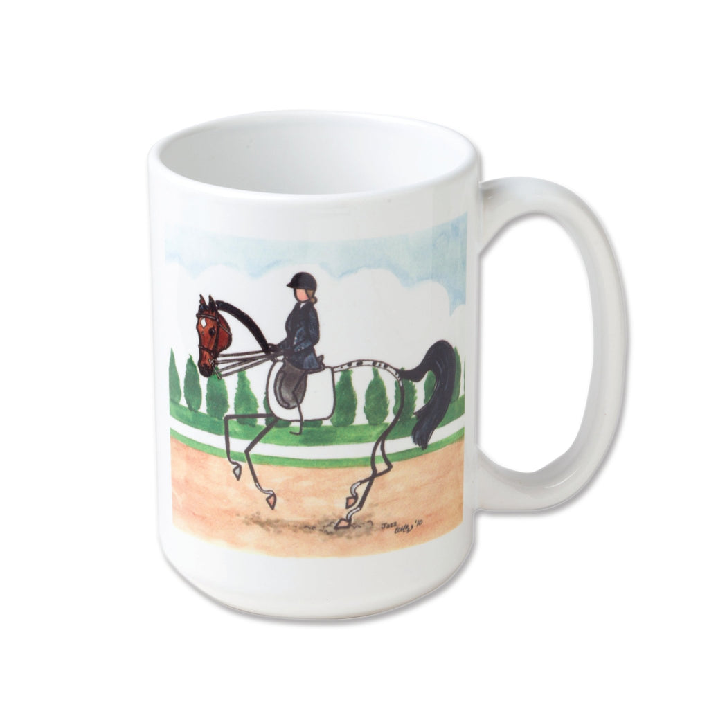 Dressage Stick Horse Mug