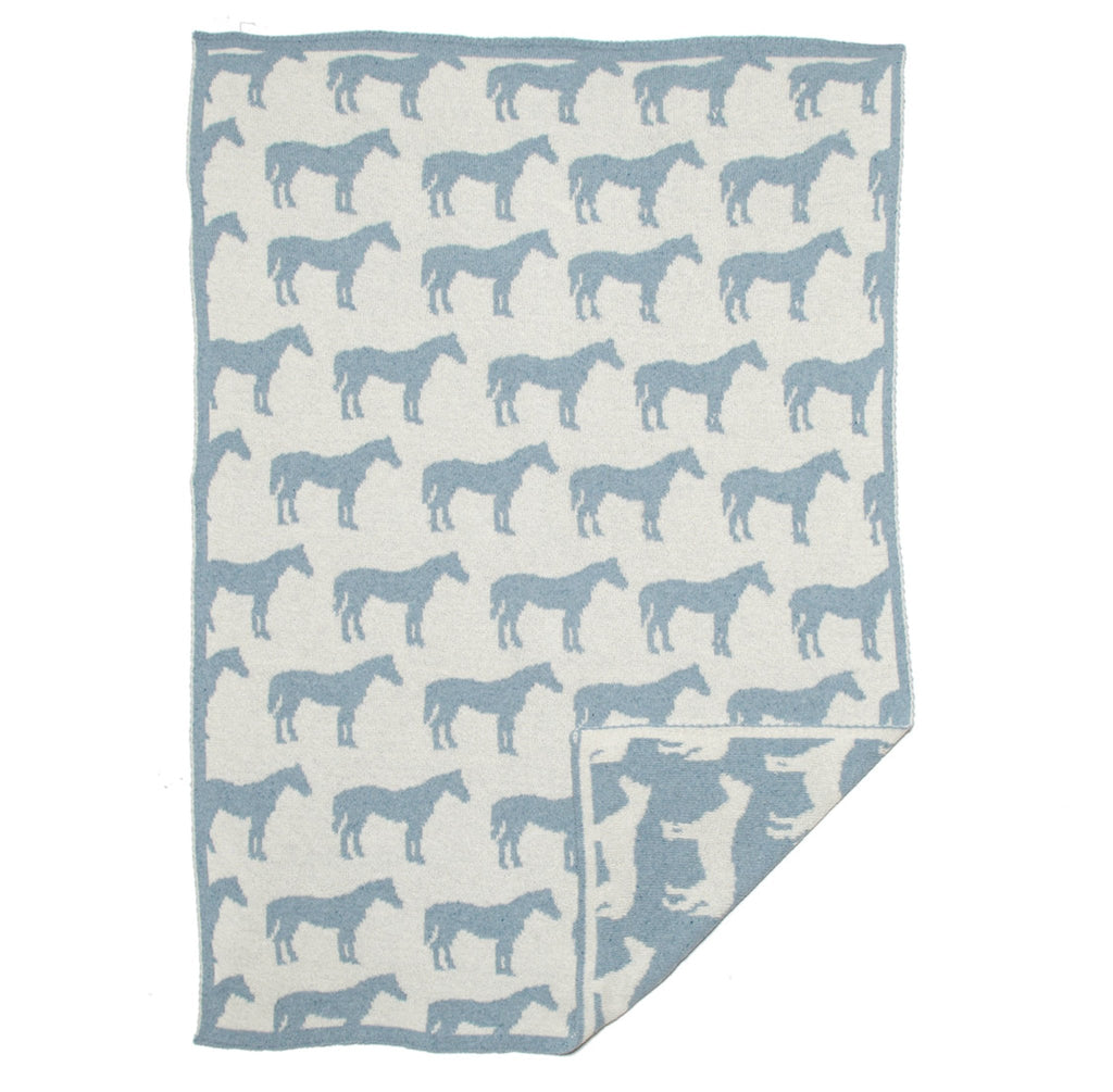 Eco Baby Bits Reversible Throw