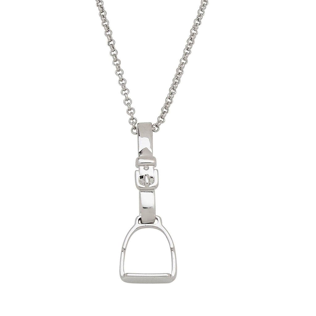 English Stirrup Necklace