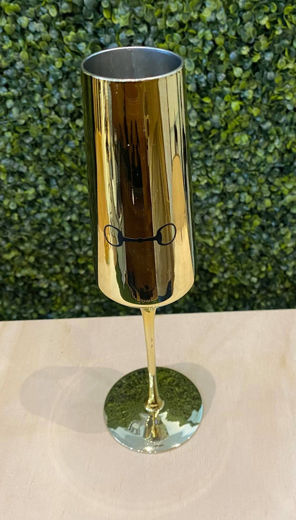 Gold Champagne Glass