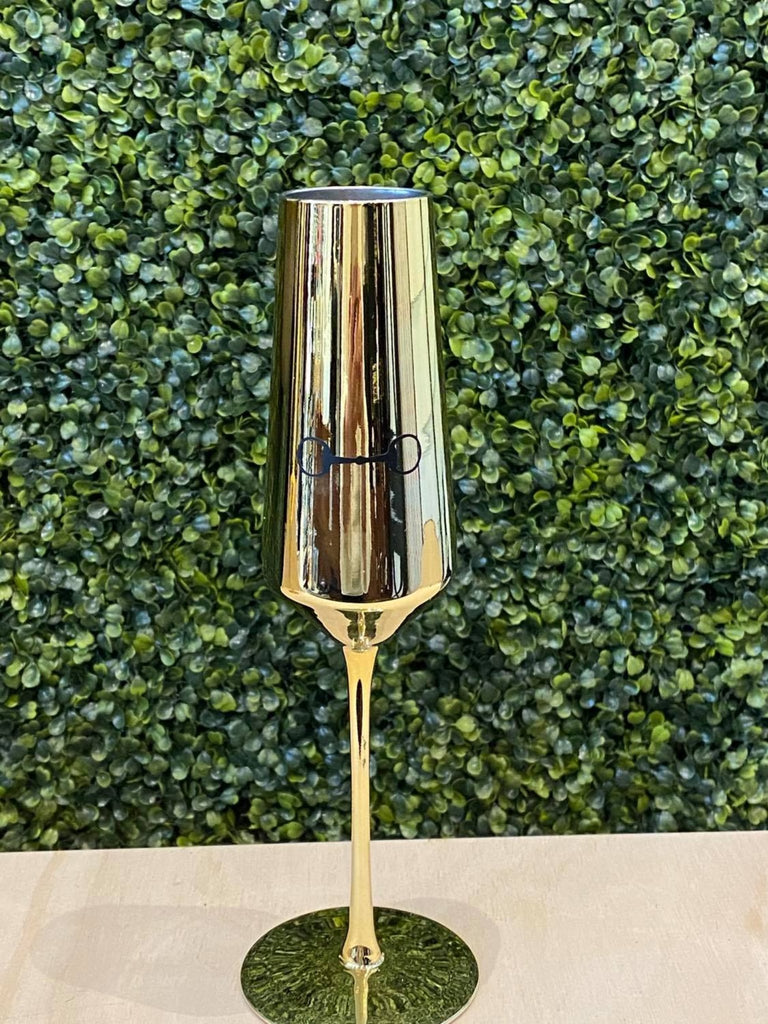 Gold Champagne Glass