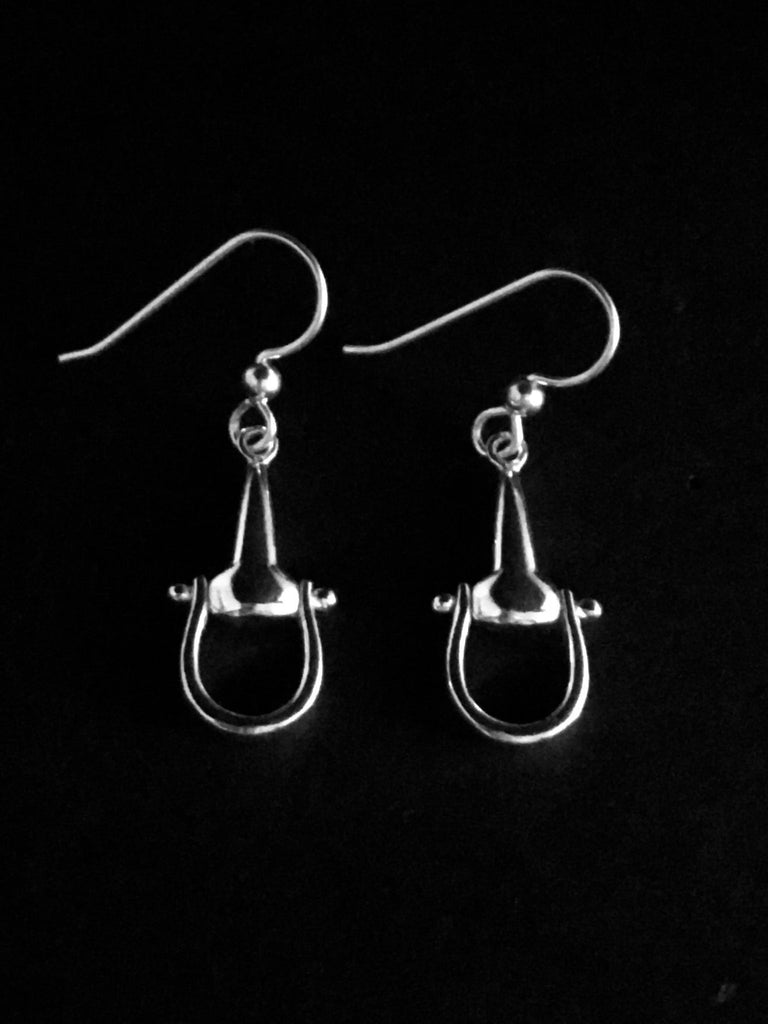 Half Snaffle Bit Earrings