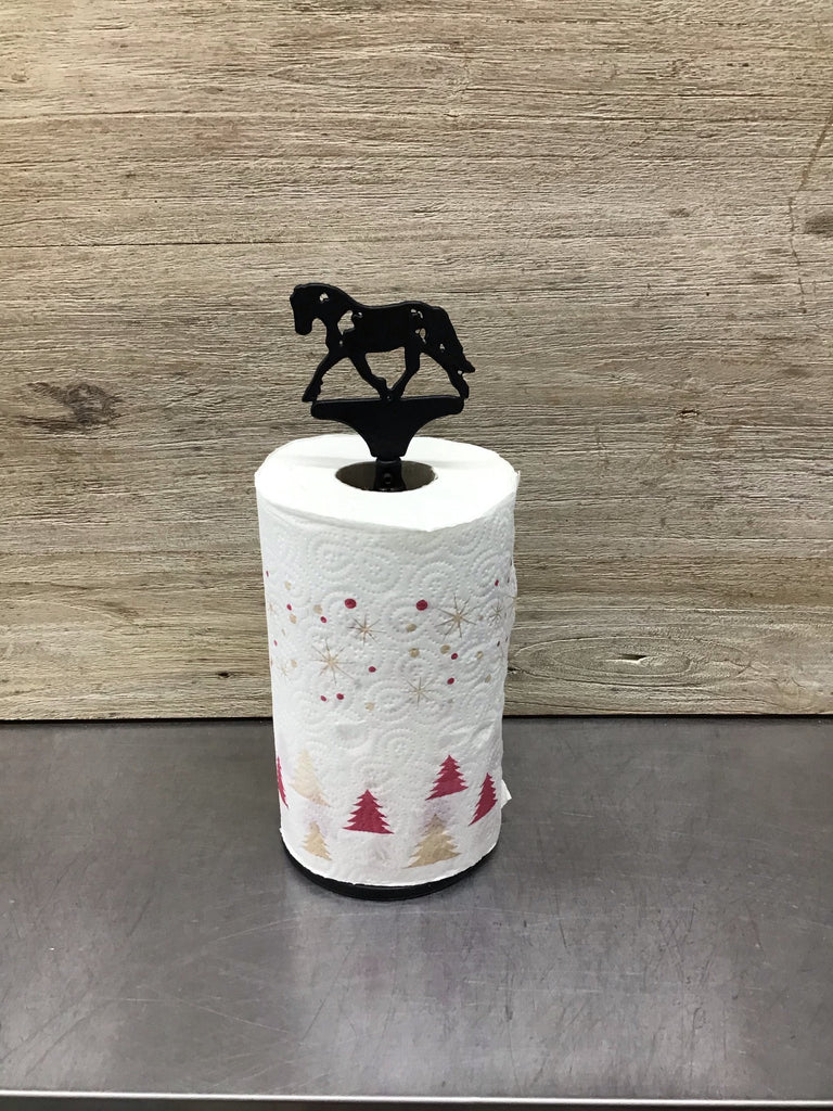 Handsome Is Horse Paper Towel Roll Holder