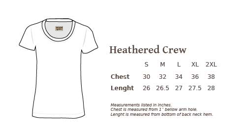 X Halt Heathered Tee Shirt