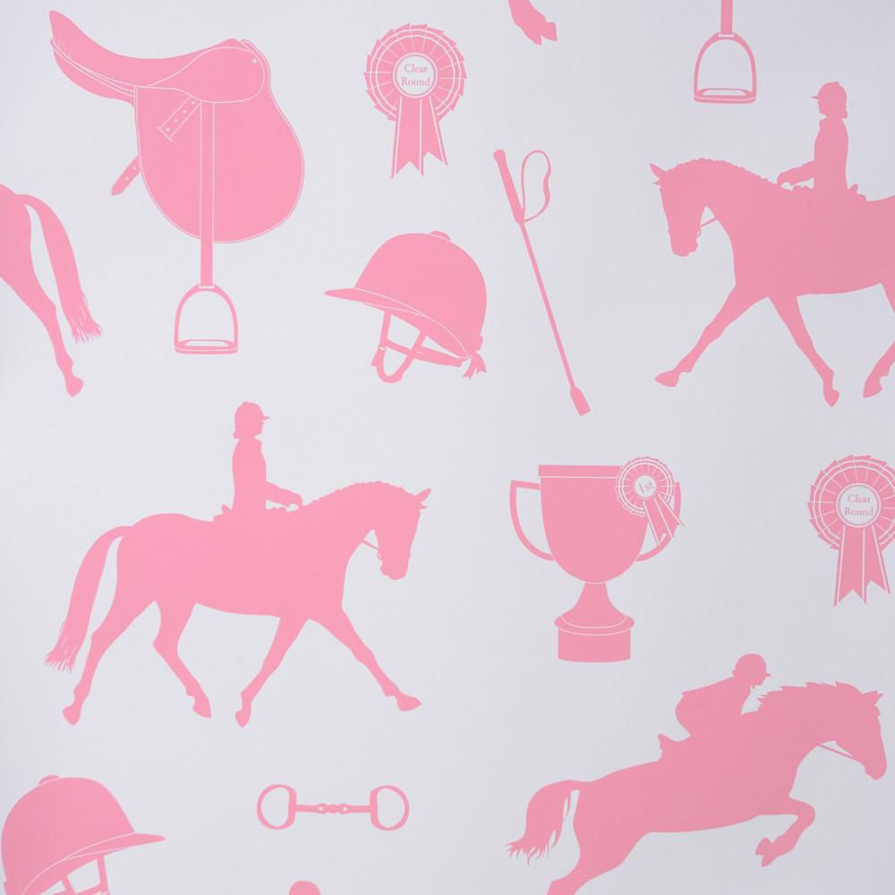 Equestrian Scene Fabric, Wallpaper and Home Decor | Spoonflower